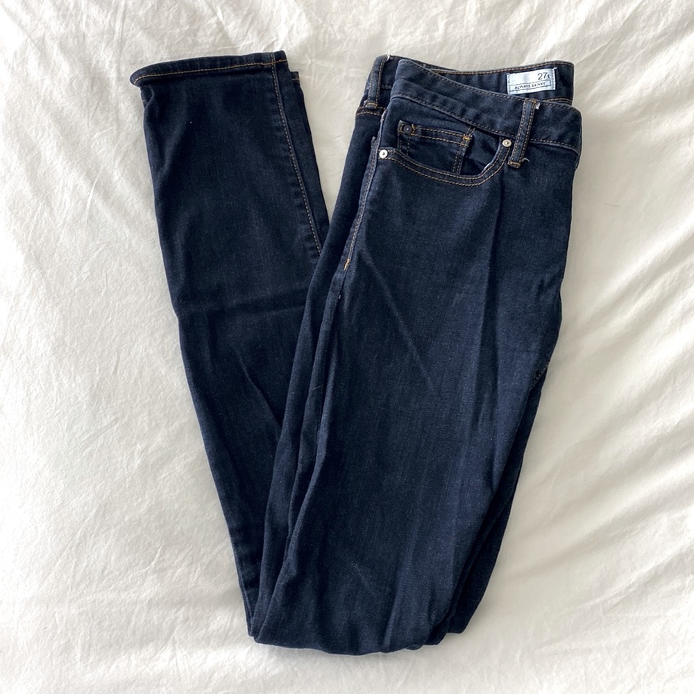 Gap Always Skinny Jeans, size 27 long